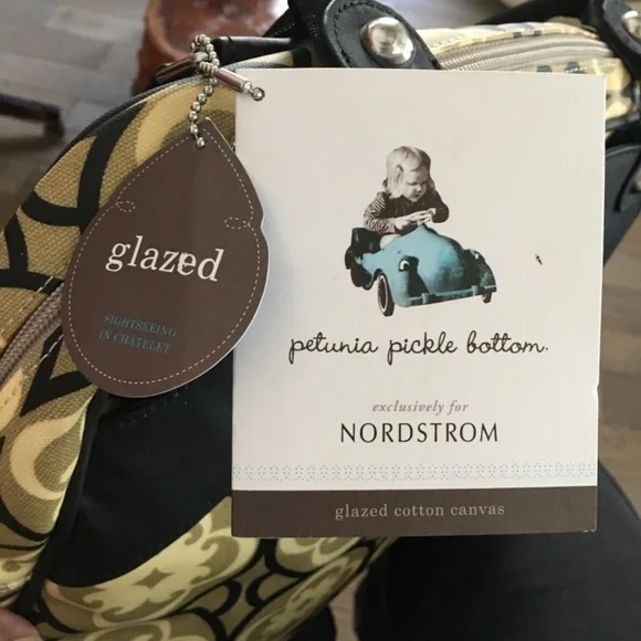 PETUNIA PICKLE BOTTOM Sashay Satchel Diaper Bag - Picture 3 of 10